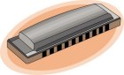 Harmonica, another name for a Mouth Organ