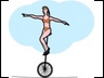 lady uni cycle