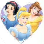 3 princess heart