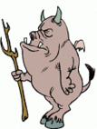 grey ogre with stick