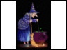 blue witch cooking