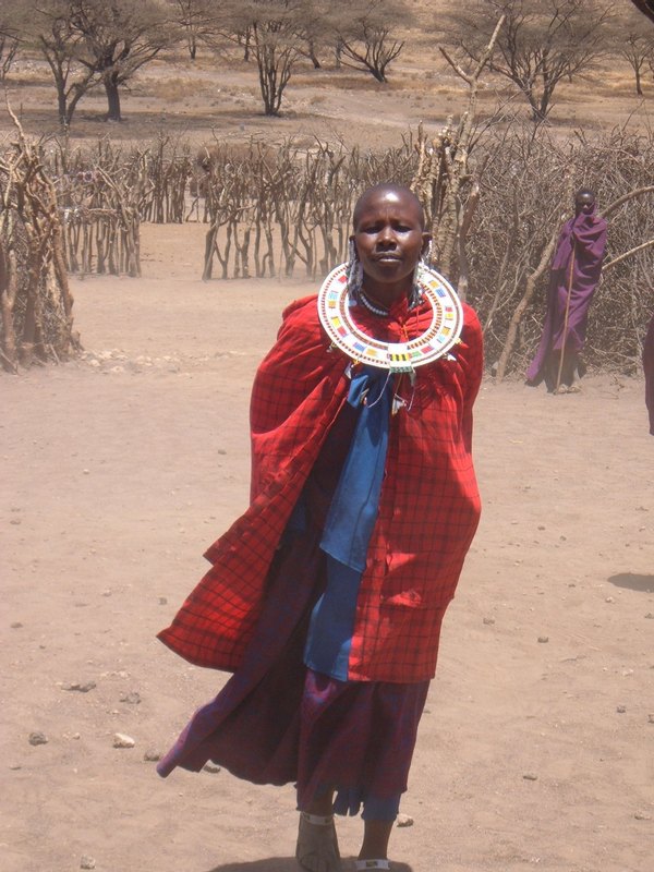 Maasai woman