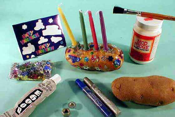 What you will need for your Menorah